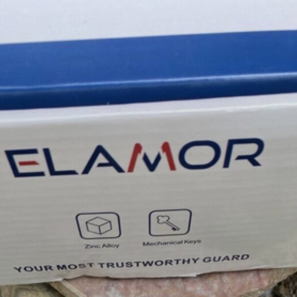 Elamor Door Handle Deadbolt Set Silver Front Door Lock Easy to Install - Picture 3 of 8